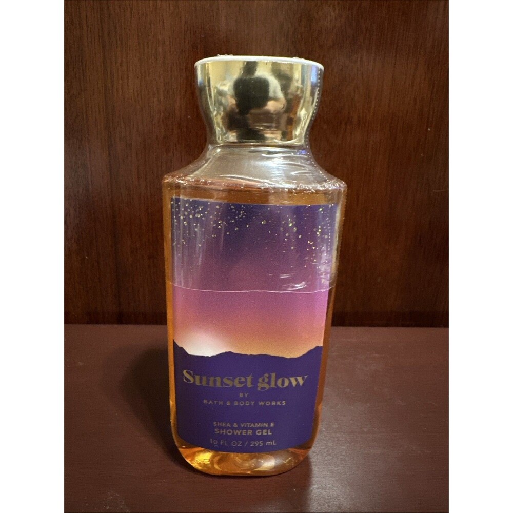 BATH & BODY WORKS SUNSET GLOW SHOWER GEL 10 FL OZ